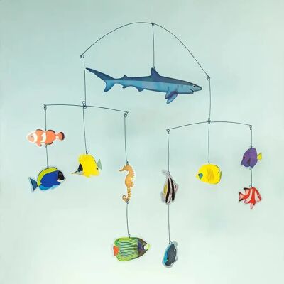 Décoration mobile à suspendre Rex London Ocean Creatures Multicolore 0,2x62,0x69,0 cm - Publicité Décoration mobile à suspendre Rex London Ocean Creatures Multicolore 0,2x62,0x69,0 cm - Publicité