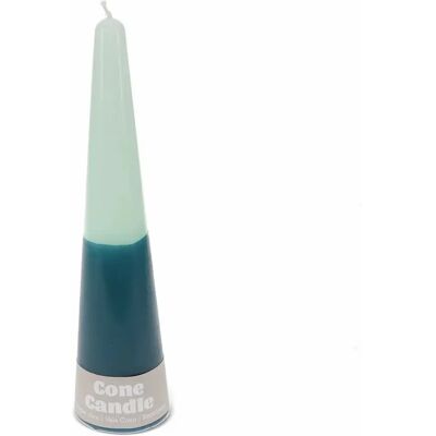 Bougies cône Rex London Turquoise 6x6x25 cm - Publicité Bougies cône Rex London Turquoise 6x6x25 cm - Publicité