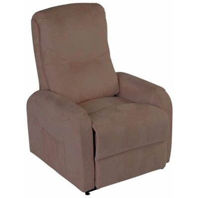 Fauteuil pliable Lanaform Magic Marron 74x109x80 cm - Publicité Fauteuil pliable Lanaform Magic Marron 74x109x80 cm - Publicité