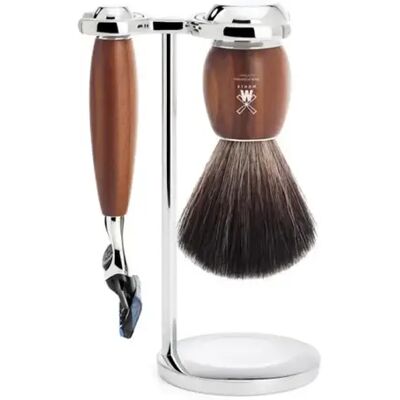 Kit de rasage Mühle Vivo Fusion Prunier (x3) Noir TU - Publicité Kit de rasage Mühle Vivo Fusion Prunier (x3) Noir TU - Publicité