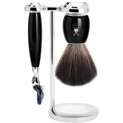 Kit de rasage Mühle Vivo Fusion (x3) Noir TU - Publicité Kit de rasage Mühle Vivo Fusion (x3) Noir TU - Publicité