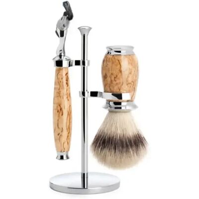 Kit de rasage Mühle Fusion BouleauPur (x3) Beige TU - Publicité Kit de rasage Mühle Fusion BouleauPur (x3) Beige TU - Publicité