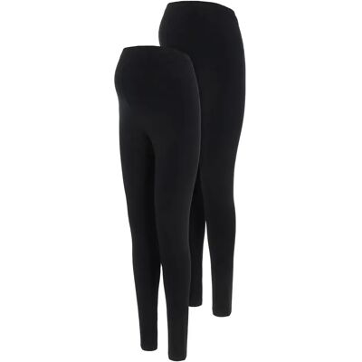 Legging long femme Mamalicious Emma A. E. (x2) Noir M - Publicité Legging long femme Mamalicious Emma A. E. (x2) Noir M - Publicité