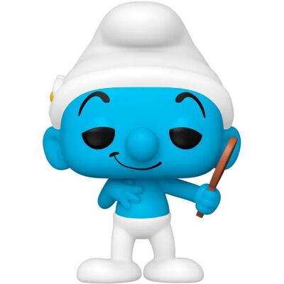 Figurine Funko POP The Smurfs Vanity Smurf Bleu 9 cm - Publicité Figurine Funko POP The Smurfs Vanity Smurf Bleu 9 cm - Publicité