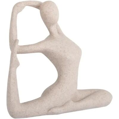 Statuette Present Time Yoga Bow Gris 6x19 cm - Publicité Statuette Present Time Yoga Bow Gris 6x19 cm - Publicité