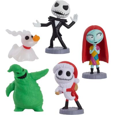 Figurine Just Play Disney Nightmare Before Christmas (x5) Multicolore TU - Publicité Figurine Just Play Disney Nightmare Before Christmas (x5) Multicolore TU - Publicité