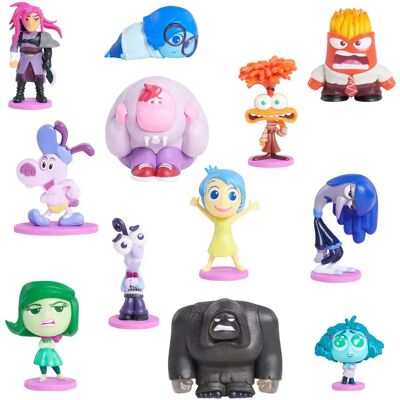 Figurine Just Play Disney Pixar Inside Out 2 (x12) Multicolore 2/6 cm - Publicité Figurine Just Play Disney Pixar Inside Out 2 (x12) Multicolore 2/6 cm - Publicité
