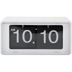 Horloge murale ou sur table Karlsson Retro Boxed Flip Blanc 20x10x10 cm - Publicité Horloge murale ou sur table Karlsson Retro Boxed Flip Blanc 20x10x10 cm - Publicité