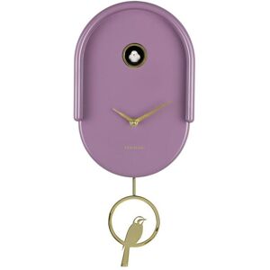 Horloge murale Karlsson Tweet Violet 8,5x42 cm - Publicité Horloge murale Karlsson Tweet Violet 8,5x42 cm - Publicité