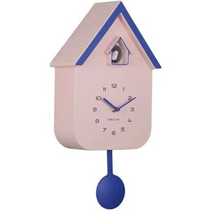 Horloge murale Karlsson Dupla Color Cuckoo Rose 21,5x41,5x8,5 cm - Publicité Horloge murale Karlsson Dupla Color Cuckoo Rose 21,5x41,5x8,5 cm - Publicité