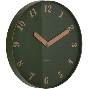 Horloge murale Karlsson Amena Vert 4x40 cm - Publicité Horloge murale Karlsson Amena Vert 4x40 cm - Publicité