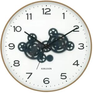 Horloge murale Karlsson Open Gear Jaune 40,8x5,66x40 cm - Publicité Horloge murale Karlsson Open Gear Jaune 40,8x5,66x40 cm - Publicité