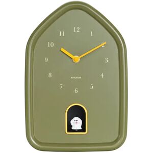 Horloge murale Karlsson Modern Doggy Vert 20x29,1x7,5x29,1 cm - Publicité Horloge murale Karlsson Modern Doggy Vert 20x29,1x7,5x29,1 cm - Publicité