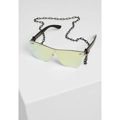 Urban Classics Lunette de soleil Urban Classic 103 chain Noir TU - Publicité Urban Classics Lunette de soleil Urban Classic 103 chain Noir TU - Publicité