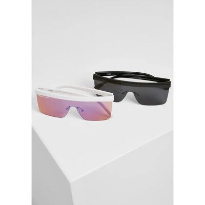 Urban Classics lunette de soleil Urban Classic rhodos (x2) Noir TU - Publicité Urban Classics lunette de soleil Urban Classic rhodos (x2) Noir TU - Publicité