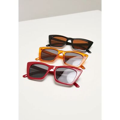 paires de lunettes de soleil Urban Classics Tilos (x3) Rouge TU - Publicité paires de lunettes de soleil Urban Classics Tilos (x3) Rouge TU - Publicité