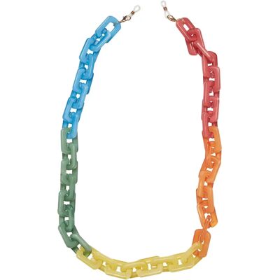 Chaîne de lunettes de soleil dégradé de couleur femme Urban Classics Multicolore TU - Publicité Chaîne de lunettes de soleil dégradé de couleur femme Urban Classics Multicolore TU - Publicité