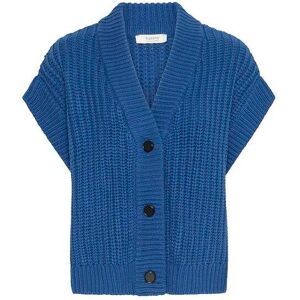 Veste sans manche tricotée femme b.young Otinka Bleu L - Publicité Veste sans manche tricotée femme b.young Otinka Bleu L - Publicité