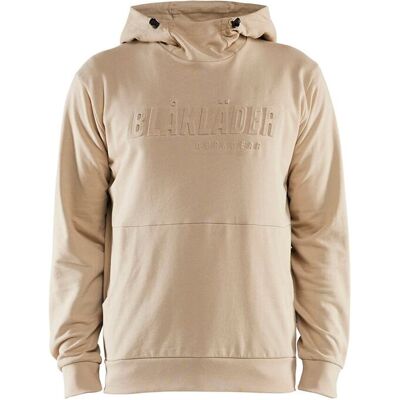 Sweatshirt à capuche imprimé 3D Blaklader Beige L - Publicité Sweatshirt à capuche imprimé 3D Blaklader Beige L - Publicité