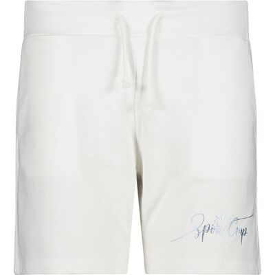 Short femme CMP Blanc 2XS - Publicité Short femme CMP Blanc 2XS - Publicité
