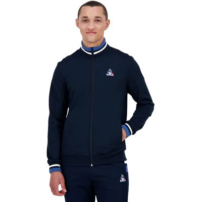 Veste de survêtement Le Coq Sportif Heritage SP N°1 Bleu S - Publicité Veste de survêtement Le Coq Sportif Heritage SP N°1 Bleu S - Publicité