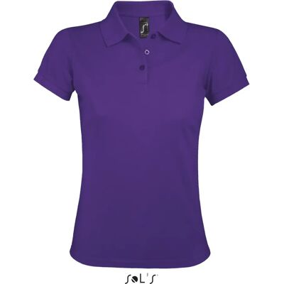 SOLS Violet Foncé Polo Prime - Polo shirt - Publicité SOLS Violet Foncé Polo Prime - Polo shirt - Publicité