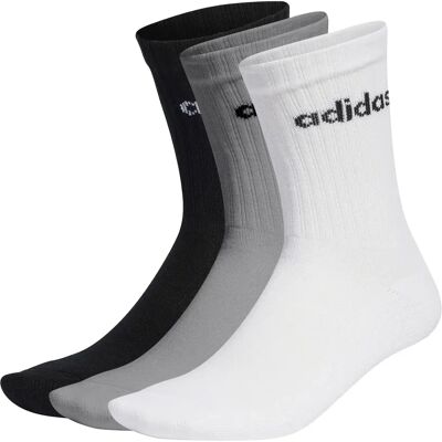 Chaussettes hautes enfant adidas (x3) Gris 37/39 - Publicité Chaussettes hautes enfant adidas (x3) Gris 37/39 - Publicité