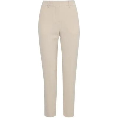 Pantalon crop femme b.young danta woven Beige 40 - Publicité Pantalon crop femme b.young danta woven Beige 40 - Publicité