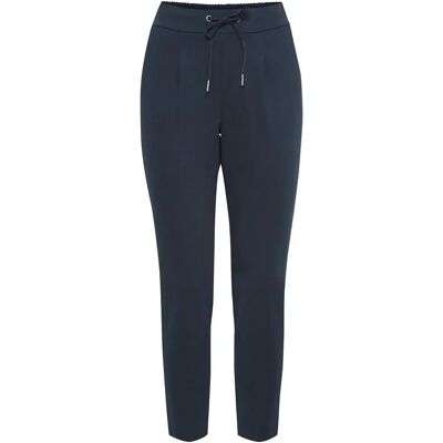 Pantalon femme b.young Rizetta Crop Bleu 2XL - Publicité Pantalon femme b.young Rizetta Crop Bleu 2XL - Publicité