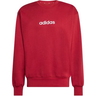 Sweatshirt adidas Essentials Linear Rouge S - Publicité Sweatshirt adidas Essentials Linear Rouge S - Publicité