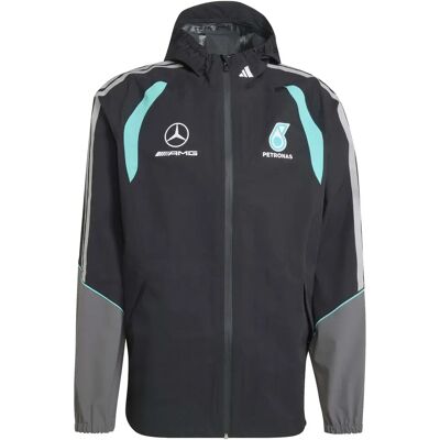 Adidas Veste imperméable Mercedes-AMG Petronas Formula One Team Mechanics Noir L - Publicité Adidas Veste imperméable Mercedes-AMG Petronas Formula One Team Mechanics Noir L - Publicité