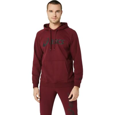Sweat à capuche Big Asics Oth en polaire, poche kangourou, grand logo - Sweat - Publicité Sweat à capuche Big Asics Oth en polaire, poche kangourou, grand logo - Sweat - Publicité