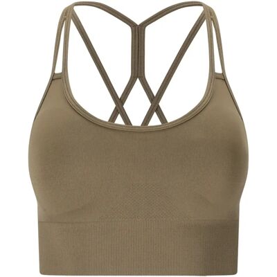 Brassière femme Athlecia Missori V2 Beige S/M - Publicité Brassière femme Athlecia Missori V2 Beige S/M - Publicité