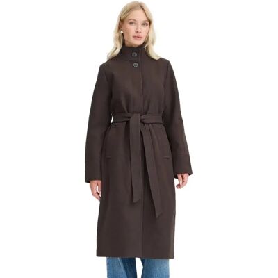 Manteau femme b.young BYCalia Mel Marron 42 - Publicité Manteau femme b.young BYCalia Mel Marron 42 - Publicité