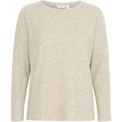 B.YOUNG Longsleeve BYPUNTI PULLOVER - Style basique, Col rond, Manches longues - Longsleeve - Publicité B.YOUNG Longsleeve BYPUNTI PULLOVER - Style basique, Col rond, Manches longues - Longsleeve - Publicité