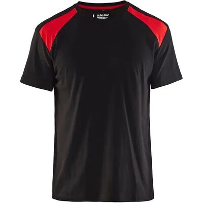 T-shirt bicolore Blaklader Noir M - Publicité T-shirt bicolore Blaklader Noir M - Publicité