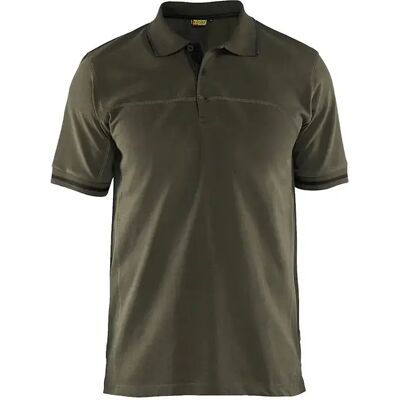 Polo bicolore Blaklader Vert XL - Publicité Polo bicolore Blaklader Vert XL - Publicité