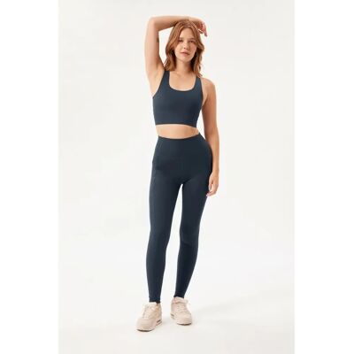 Soutien-gorge de sport Girlfriend Collective Paloma - Bleu nuit - Taille S - Publicité Soutien-gorge de sport Girlfriend Collective Paloma - Bleu nuit - Taille S - Publicité