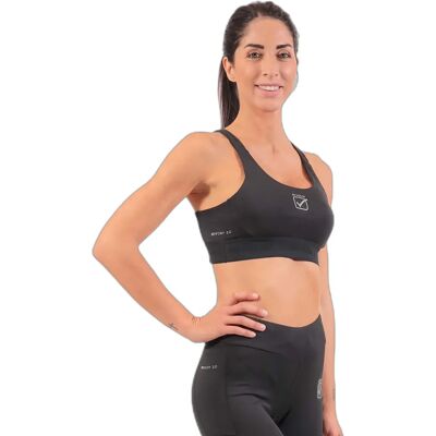 Brassière avec élastique femme Givova Noir XL - Publicité Brassière avec élastique femme Givova Noir XL - Publicité