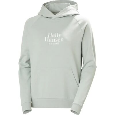 Sweat à capuche Helly Hansen Core Graphic pour femme Vert Mist - Sweat - Publicité Sweat à capuche Helly Hansen Core Graphic pour femme Vert Mist - Sweat - Publicité