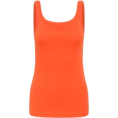 Débardeur femme KAFFE Carna Orange 2XL - Publicité Débardeur femme KAFFE Carna Orange 2XL - Publicité