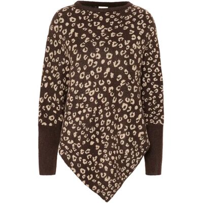 Poncho femme KAFFE Molly Multicolore TU - Publicité Poncho femme KAFFE Molly Multicolore TU - Publicité