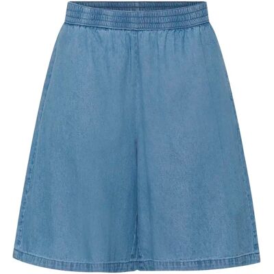 Short femme KAFFE Jade Bleu 34 - Publicité Short femme KAFFE Jade Bleu 34 - Publicité