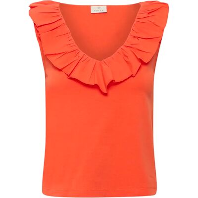 Débardeur femme KAFFE Didde Orange 2XL - Publicité Débardeur femme KAFFE Didde Orange 2XL - Publicité