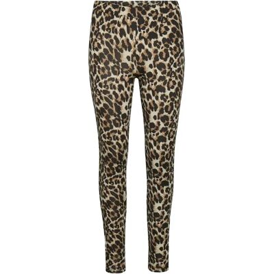 Legging imprimé femme KAFFE Pappi Marron 2XL - Publicité Legging imprimé femme KAFFE Pappi Marron 2XL - Publicité