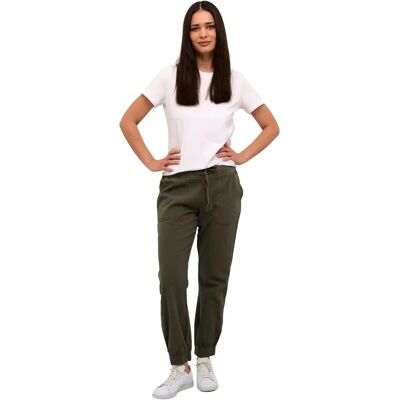 Pantalon de jogging femme KAFFE Naya Vert 40 - Publicité Pantalon de jogging femme KAFFE Naya Vert 40 - Publicité
