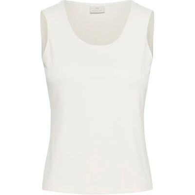 Débardeur jersey femme KAFFE Arina Blanc 2XL - Publicité Débardeur jersey femme KAFFE Arina Blanc 2XL - Publicité