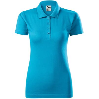 Polo femme Malfini Single J. 223 Bleu M - Publicité Polo femme Malfini Single J. 223 Bleu M - Publicité