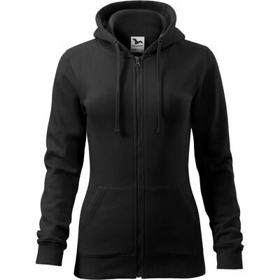Sweatshirt à capuche femme Malfini Trendy 411 Noir XL - Publicité Sweatshirt à capuche femme Malfini Trendy 411 Noir XL - Publicité