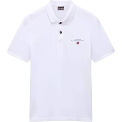 Polo Napapijri Elbas Jersey Blanc 2XL - Publicité Polo Napapijri Elbas Jersey Blanc 2XL - Publicité